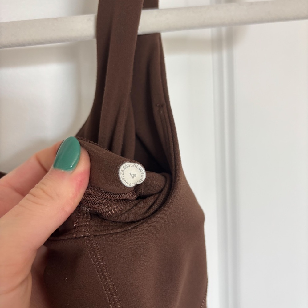 Lululemon Align Bodysuit 6" Java - Picture 5 of 6